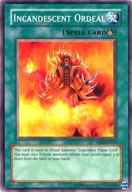 Incandescent Ordeal [DR1-EN247] Common - Yu-Gi-Oh! - Card Brawlers | Quebec | Canada |