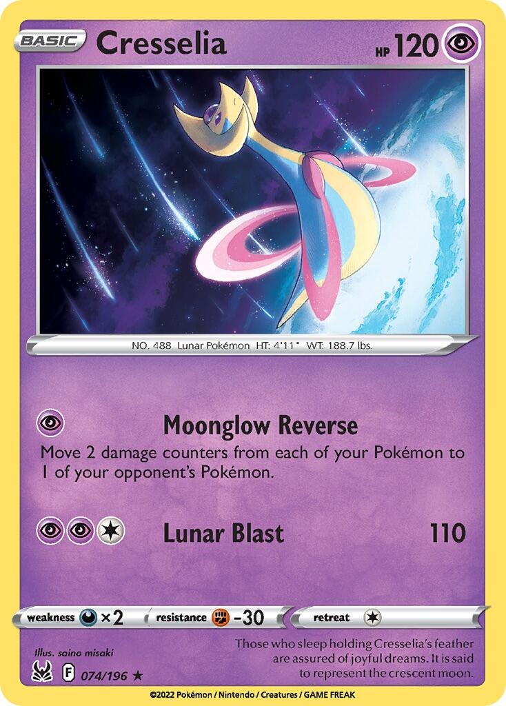 Cresselia (074/196) (Deck Exclusive) [Sword & Shield: Lost Origin] - Pokémon - Card Brawlers | Quebec | Canada |
