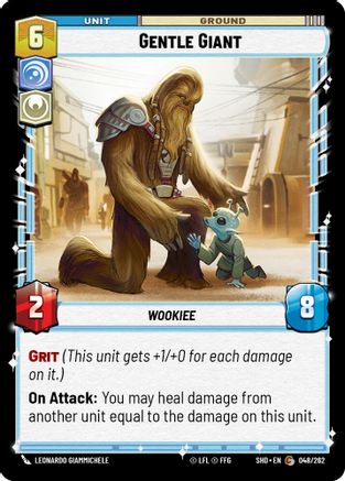 Gentle Giant (048/262) (048/262) [Shadows of the Galaxy] - Fantasy Flight Games - Card Brawlers | Quebec | Canada |
