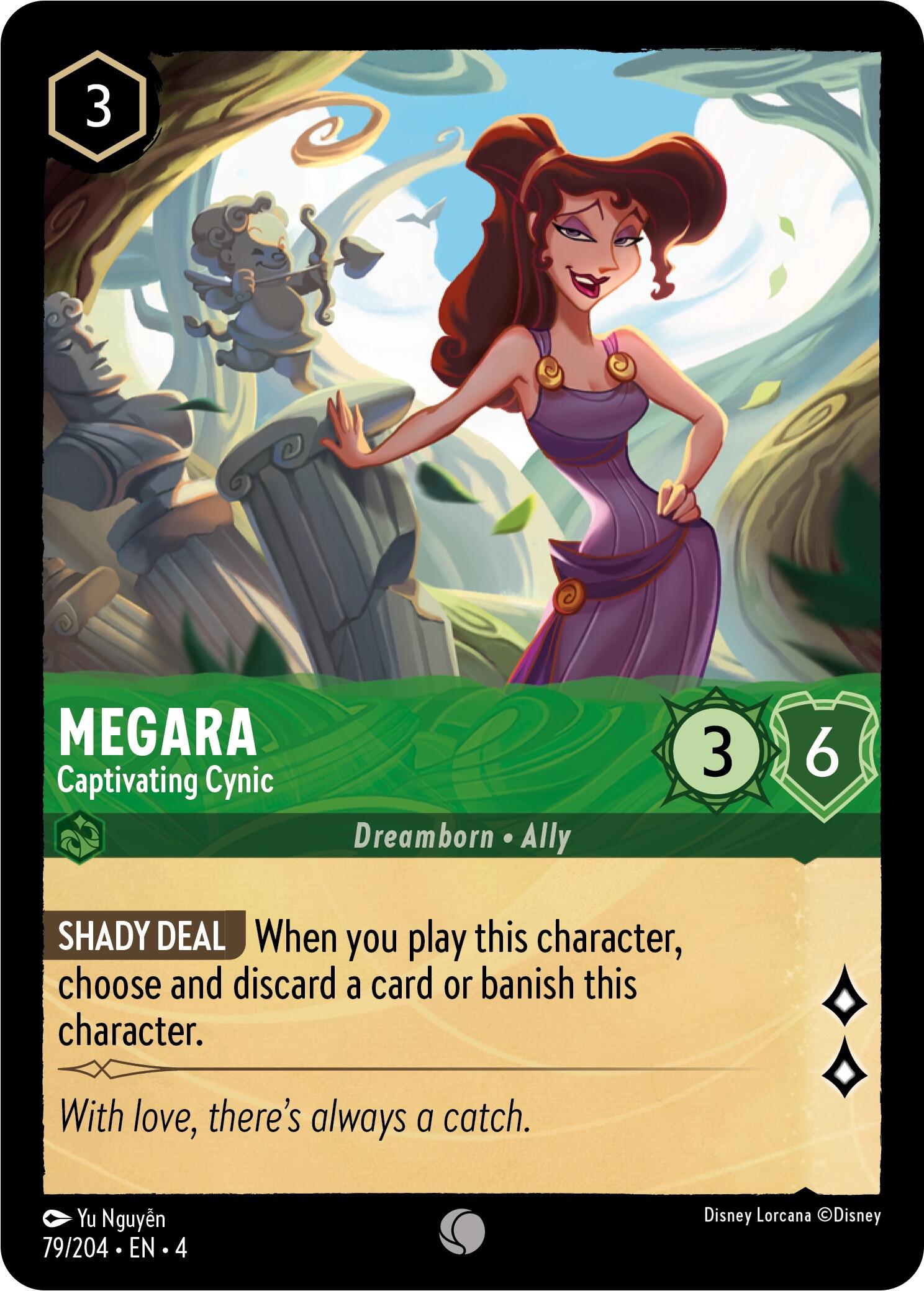 Megara - Captivating Cynic (79/204) [Ursula's Return] - Disney - Card Brawlers | Quebec | Canada |