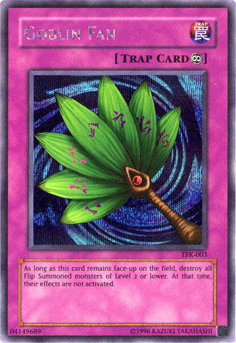 Goblin Fan [TFK-003] Prismatic Secret Rare - Yu-Gi-Oh! - Card Brawlers | Quebec | Canada |