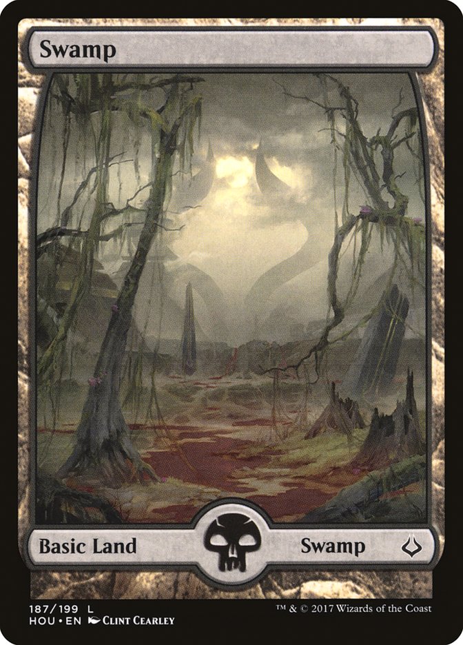 Swamp (187) [Hour of Devastation] - Magic: The Gathering - Card Brawlers | Quebec | Canada |