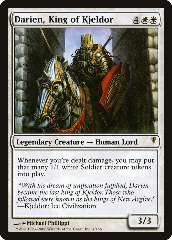 Darien, King of Kjeldor [Coldsnap] - Magic: The Gathering - Card Brawlers | Quebec | Canada |
