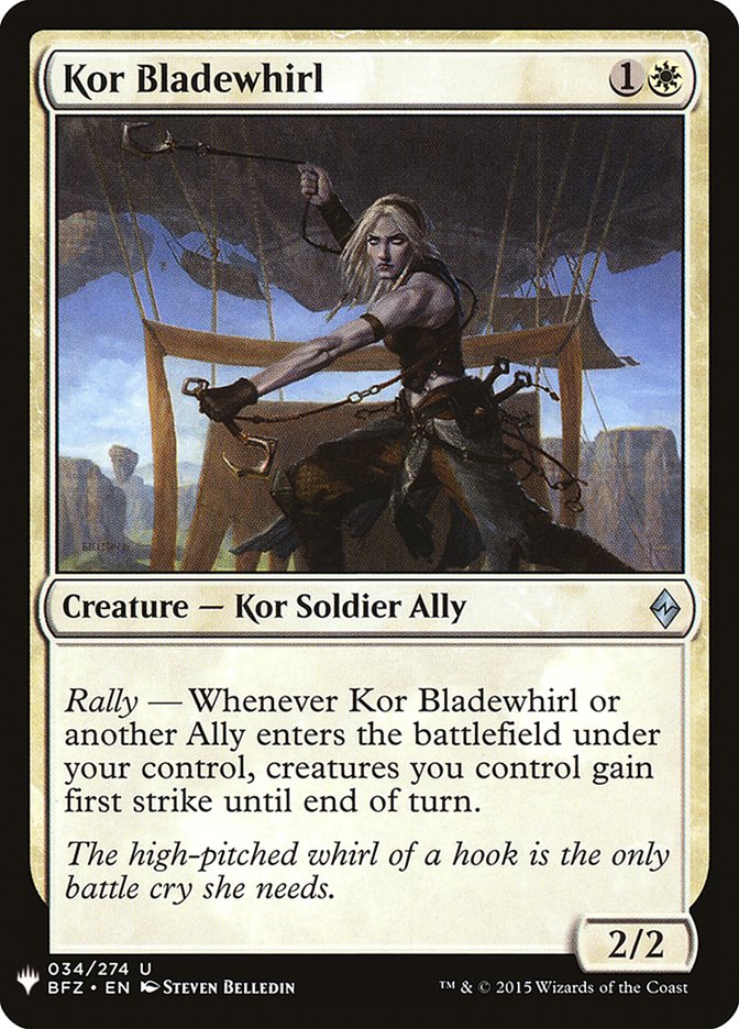 Kor Bladewhirl [Mystery Booster] - Magic: The Gathering - Card Brawlers | Quebec | Canada |