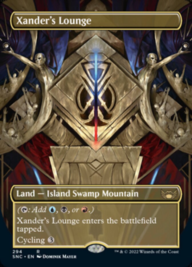 Xander's Lounge (Borderless Alternate Art) [Streets of New Capenna] - Magic: The Gathering - Card Brawlers | Quebec | Canada |