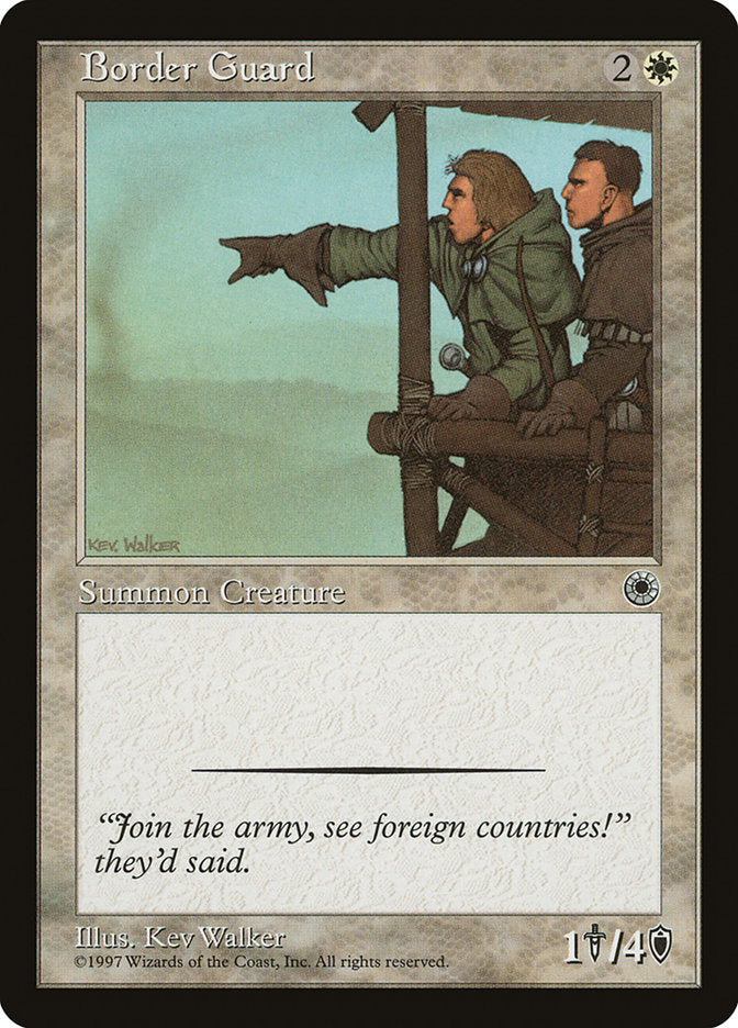 Border Guard [Portal] - Magic: The Gathering - Card Brawlers | Quebec | Canada |