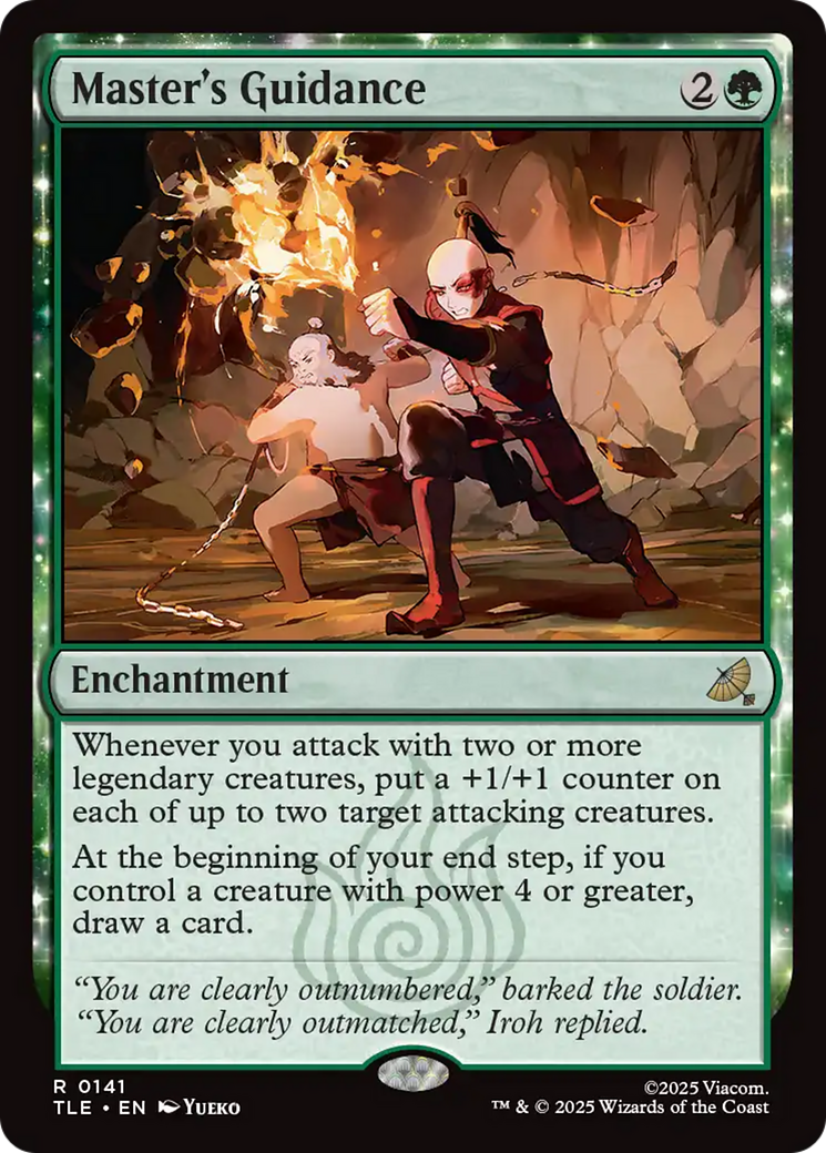 Master's Guidance [Avatar: The Last Airbender: Eternal-Legal] - Magic: The Gathering - Card Brawlers | Quebec | Canada |