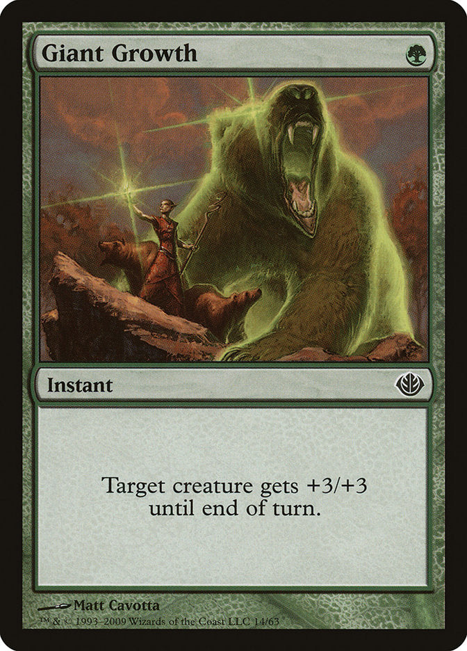 Giant Growth [Duel Decks: Garruk vs. Liliana] - Magic: The Gathering - Card Brawlers | Quebec | Canada |