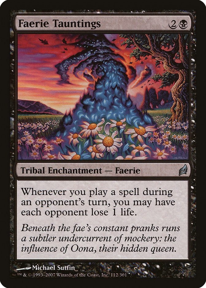 Faerie Tauntings [Lorwyn] - Magic: The Gathering - Card Brawlers | Quebec | Canada |