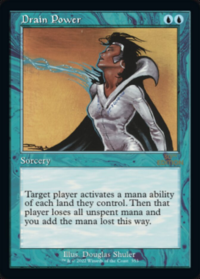 Drain Power (Retro) [30th Anniversary Edition] - Magic: The Gathering - Card Brawlers | Quebec | Canada |