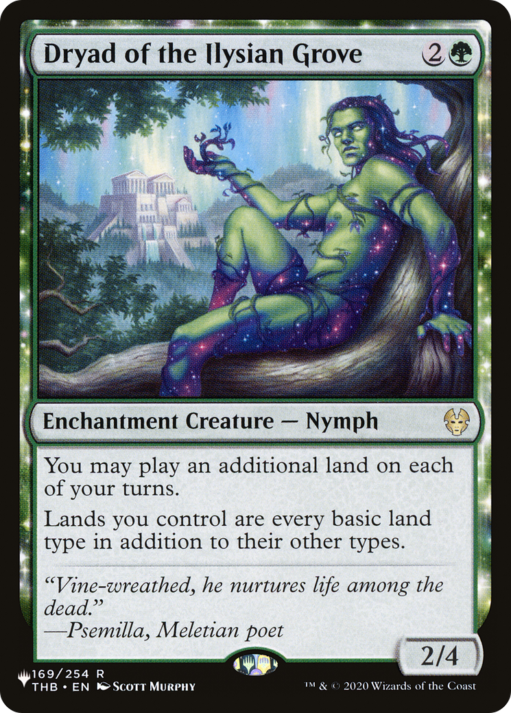 Dryad of the Ilysian Grove [The List] - Magic: The Gathering - Card Brawlers | Quebec | Canada |