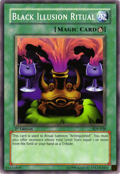 Black Illusion Ritual [SDP-038] Common - Yu-Gi-Oh! - Card Brawlers | Quebec | Canada |
