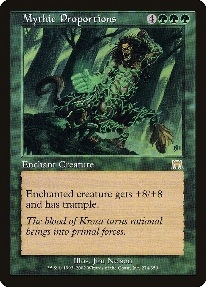 Mythic Proportions [Onslaught] - Magic: The Gathering - Card Brawlers | Quebec | Canada |