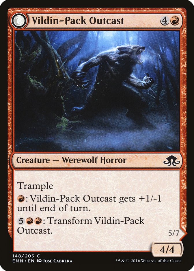 Vildin-Pack Outcast // Dronepack Kindred [Eldritch Moon] - Magic: The Gathering - Card Brawlers | Quebec | Canada |