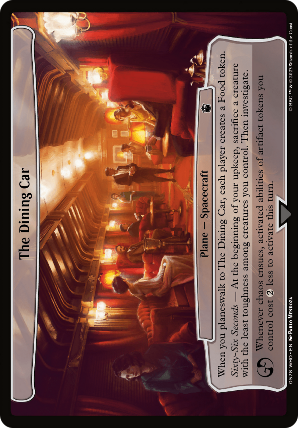 The Dining Car [Doctor Who] - Magic: The Gathering - Card Brawlers | Quebec | Canada |
