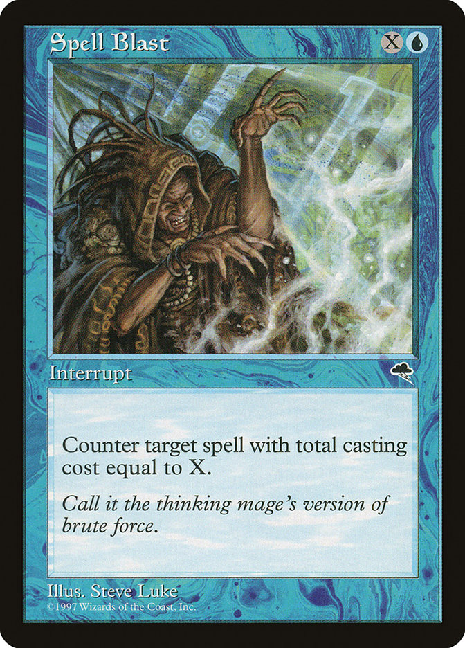 Spell Blast [Tempest] - Magic: The Gathering - Card Brawlers | Quebec | Canada |