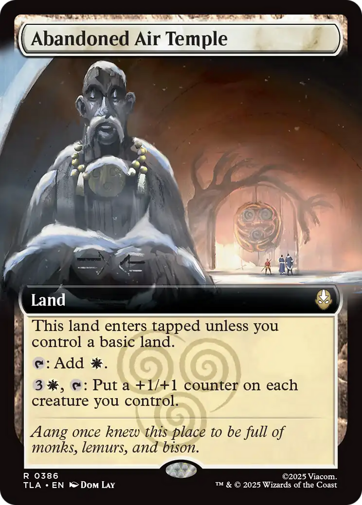 Abandoned Air Temple (Extended Art) [Avatar: The Last Airbender] - Magic: The Gathering - Card Brawlers | Quebec | Canada |