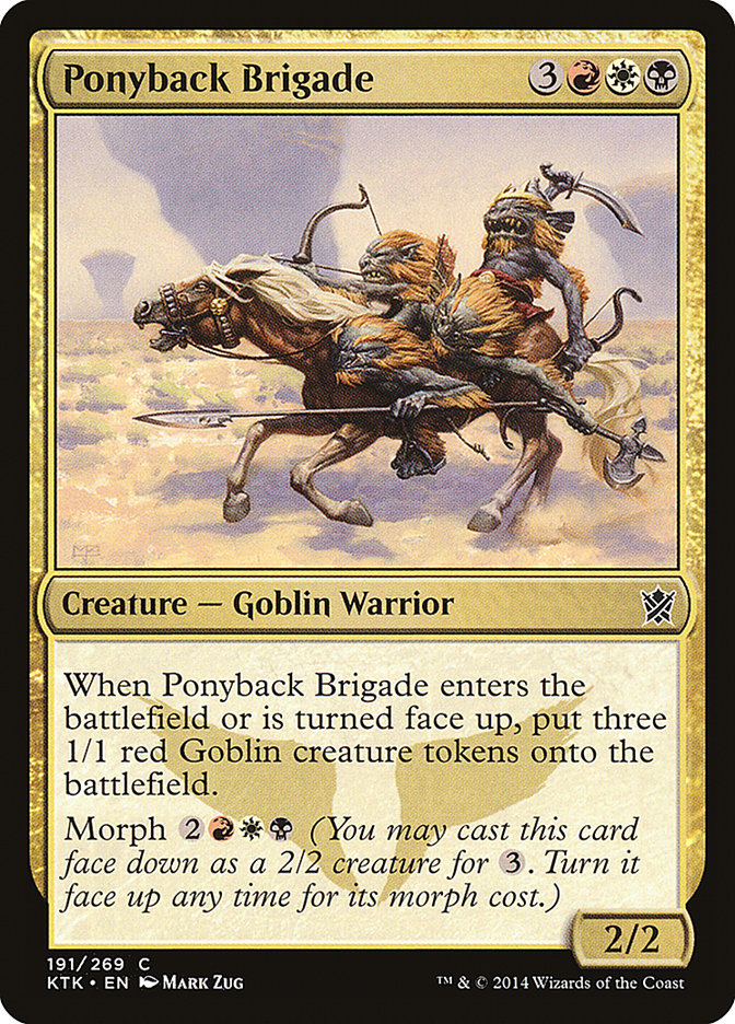 Ponyback Brigade [Khans of Tarkir] - Magic: The Gathering - Card Brawlers | Quebec | Canada |
