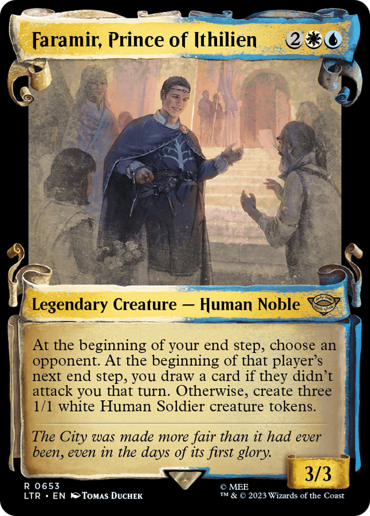 Faramir, Prince of Ithilien [The Lord of the Rings: Tales of Middle-Earth Showcase Scrolls] - Magic: The Gathering - Card Brawlers | Quebec | Canada |