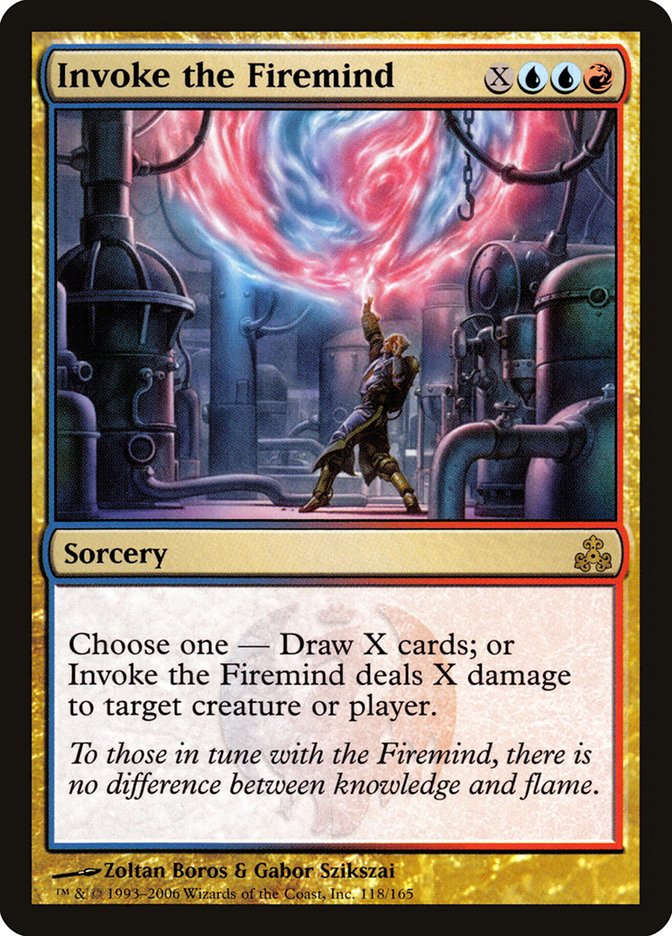 Invoke the Firemind [Guildpact] - Magic: The Gathering - Card Brawlers | Quebec | Canada |