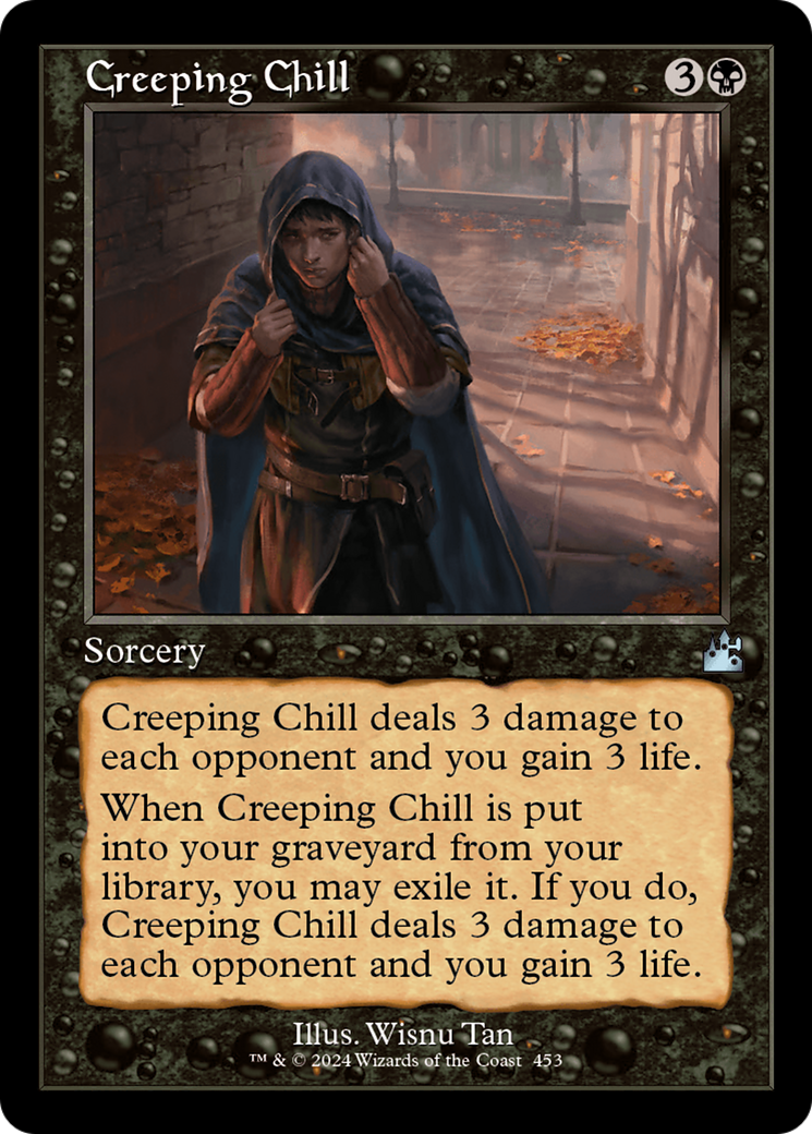 Creeping Chill (Retro Frame) [Ravnica Remastered] - Magic: The Gathering - Card Brawlers | Quebec | Canada |