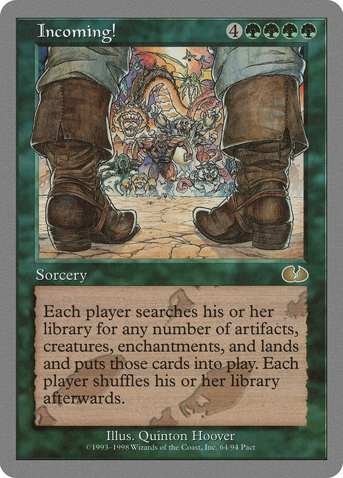 Incoming! [Unglued] - Magic: The Gathering - Card Brawlers | Quebec | Canada |