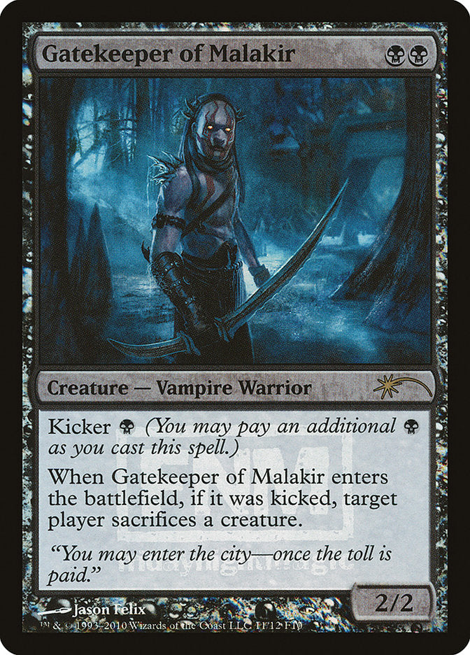 Gatekeeper of Malakir [Friday Night Magic 2010] - Magic: The Gathering - Card Brawlers | Quebec | Canada |