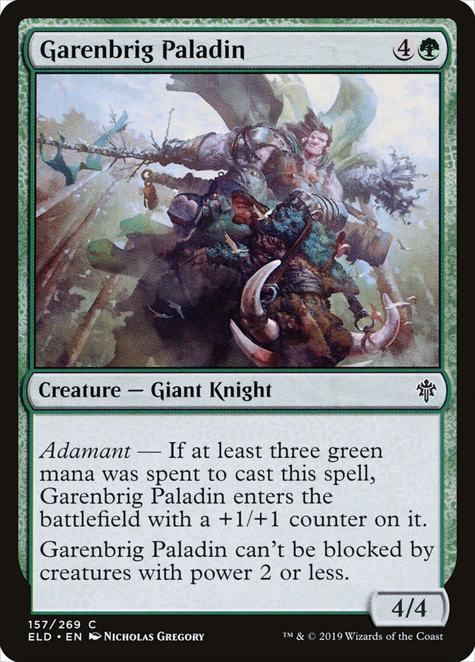 Garenbrig Paladin [Throne of Eldraine] - Magic: The Gathering - Card Brawlers | Quebec | Canada |