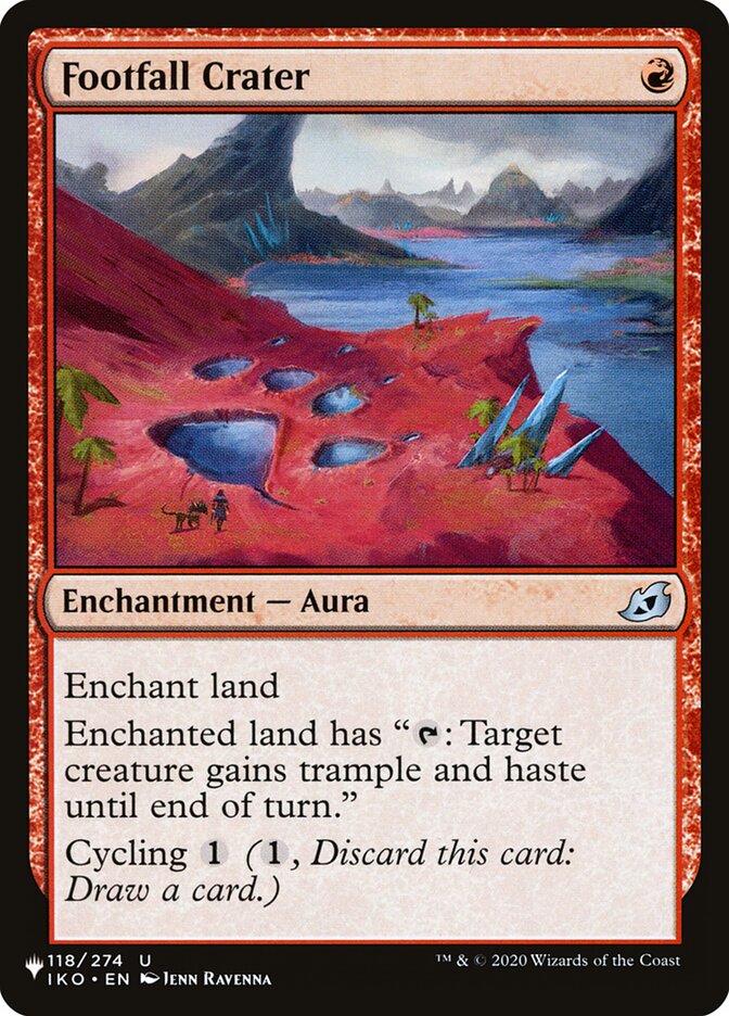 Footfall Crater [Secret Lair: Heads I Win, Tails You Lose] - Magic: The Gathering - Card Brawlers | Quebec | Canada |