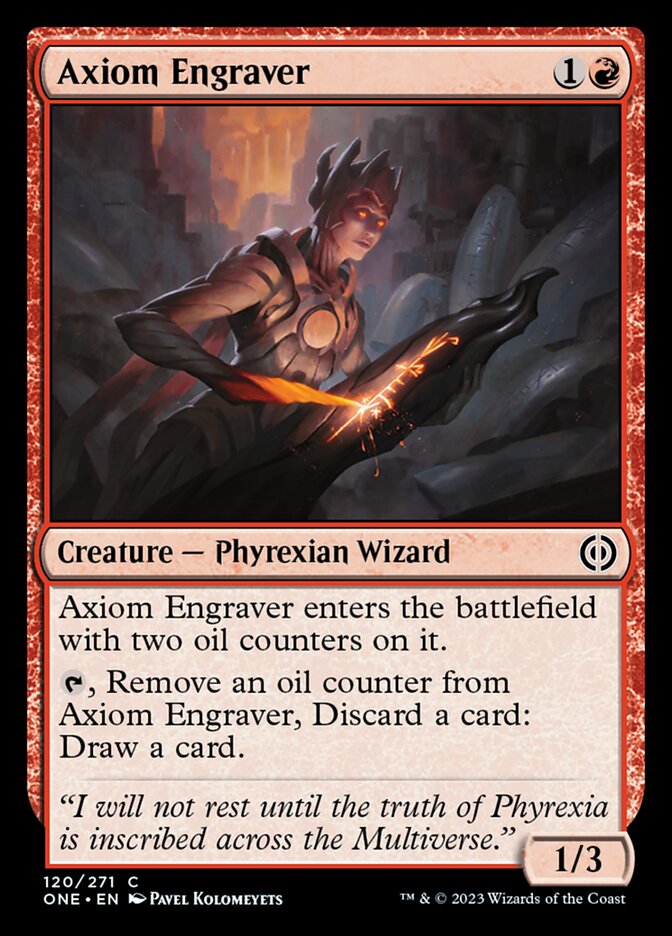Axiom Engraver [Phyrexia: All Will Be One] - Magic: The Gathering - Card Brawlers | Quebec | Canada |