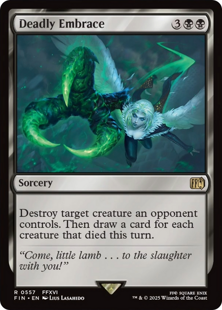 Deadly Embrace [FINAL FANTASY] - Magic: The Gathering - Card Brawlers | Quebec | Canada |