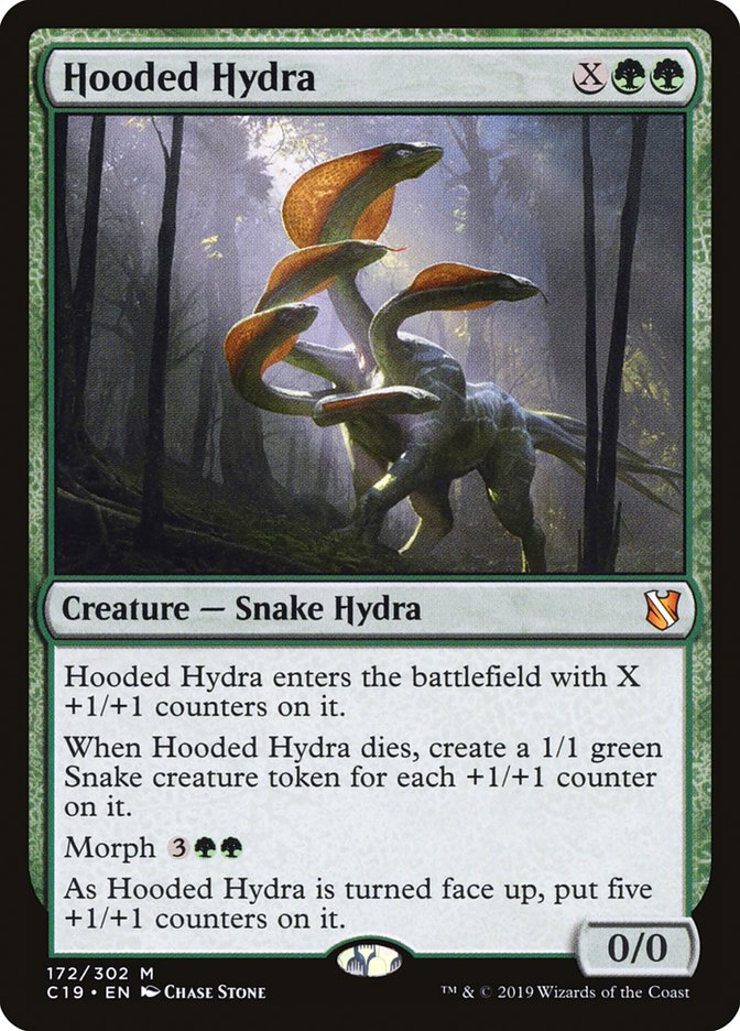 Hooded Hydra [Commander 2019] - Magic: The Gathering - Card Brawlers | Quebec | Canada |