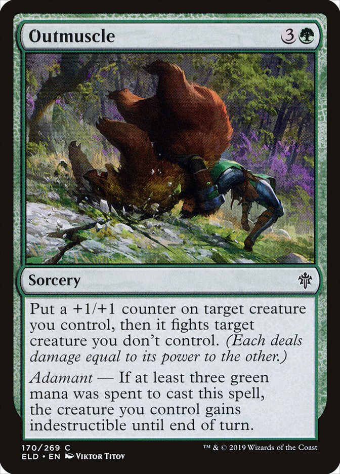 Outmuscle [Throne of Eldraine] - Magic: The Gathering - Card Brawlers | Quebec | Canada |