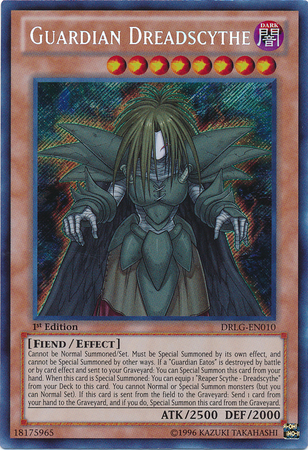 Guardian Dreadscythe [DRLG-EN010] Secret Rare - Yu-Gi-Oh! - Card Brawlers | Quebec | Canada |
