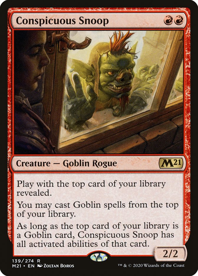 Conspicuous Snoop [Core Set 2021] - Magic: The Gathering - Card Brawlers | Quebec | Canada |