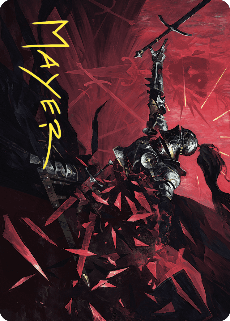 Shatter the Oath Art Card (Gold-Stamped Signature) [Wilds of Eldraine Art Series] - Magic: The Gathering - Card Brawlers | Quebec | Canada |