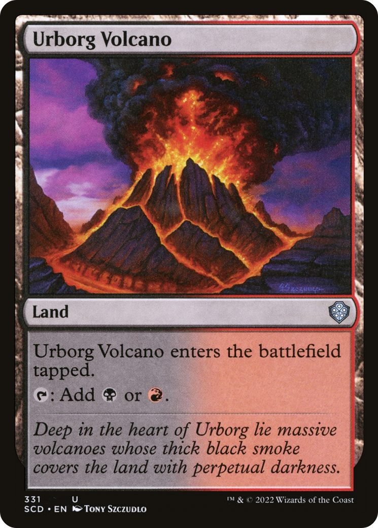 Urborg Volcano [Starter Commander Decks] - Magic: The Gathering - Card Brawlers | Quebec | Canada |