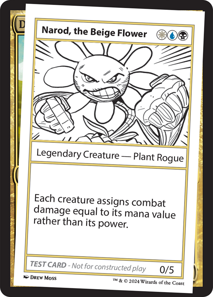 Narod, the Beige Flower [Mystery Booster 2 Playtest Cards] - Magic: The Gathering - Card Brawlers | Quebec | Canada |
