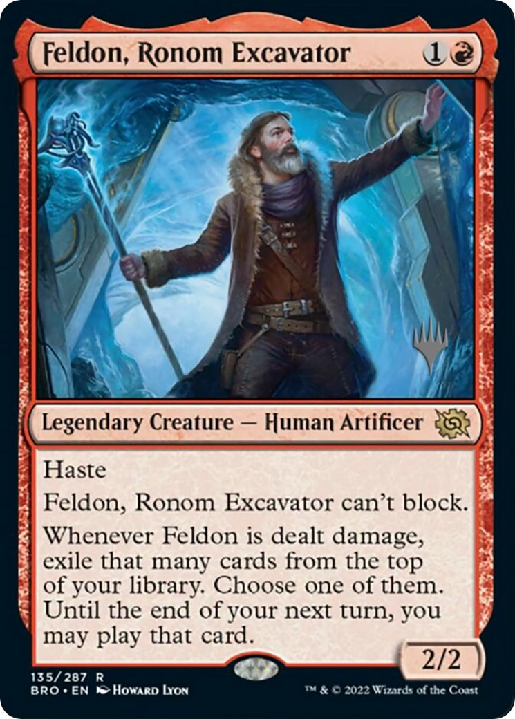 Feldon, Ronom Excavator (Promo Pack) [The Brothers' War Promos] - Magic: The Gathering - Card Brawlers | Quebec | Canada |