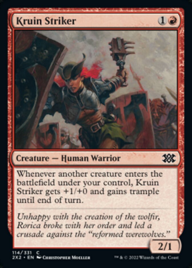 Kruin Striker [Double Masters 2022] - Magic: The Gathering - Card Brawlers | Quebec | Canada |