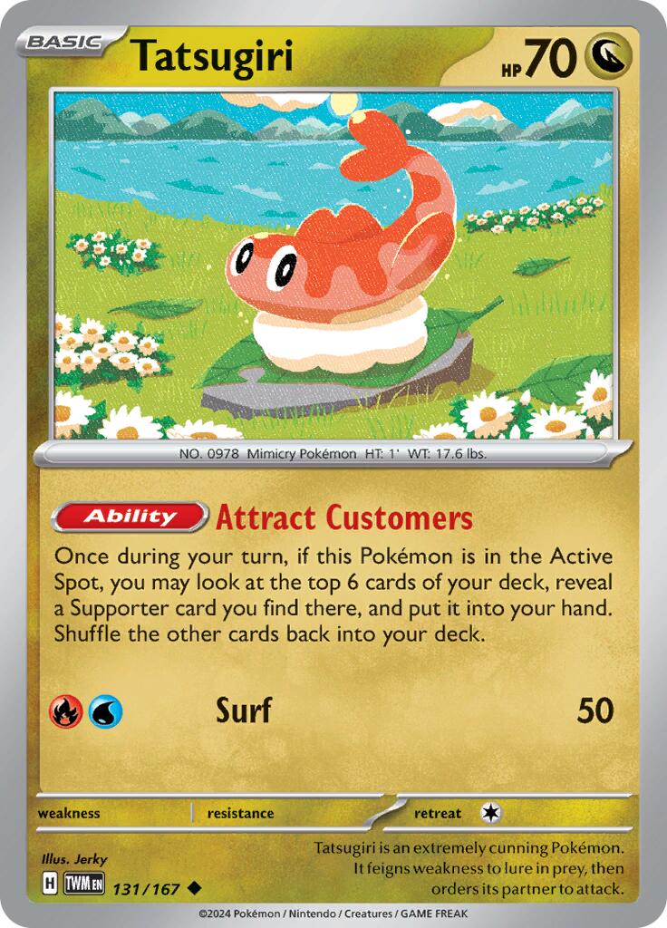 Tatsugiri (131/167) [Scarlet & Violet: Twilight Masquerade] - Pokémon - Card Brawlers | Quebec | Canada |