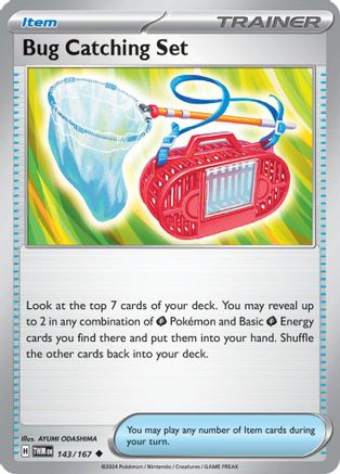 Bug Catching Set (143/167) [Scarlet & Violet: Twilight Masquerade] - Pokémon - Card Brawlers | Quebec | Canada |
