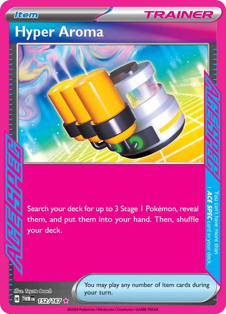 Hyper Aroma (152/167) [Scarlet & Violet: Twilight Masquerade] - Pokémon - Card Brawlers | Quebec | Canada |