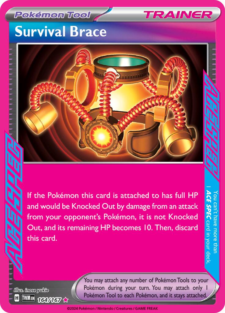 Survival Brace (164/167) [Scarlet & Violet: Twilight Masquerade] - Pokémon - Card Brawlers | Quebec | Canada |