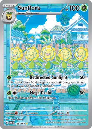 Sunflora (169/167) [Scarlet & Violet: Twilight Masquerade] - Pokémon - Card Brawlers | Quebec | Canada |