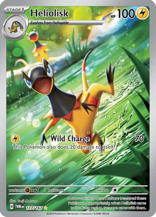 Heliolisk (177/167) [Scarlet & Violet: Twilight Masquerade] - Pokémon - Card Brawlers | Quebec | Canada |