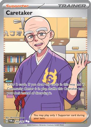 Caretaker (203/167) [Scarlet & Violet: Twilight Masquerade] - Pokémon - Card Brawlers | Quebec | Canada |