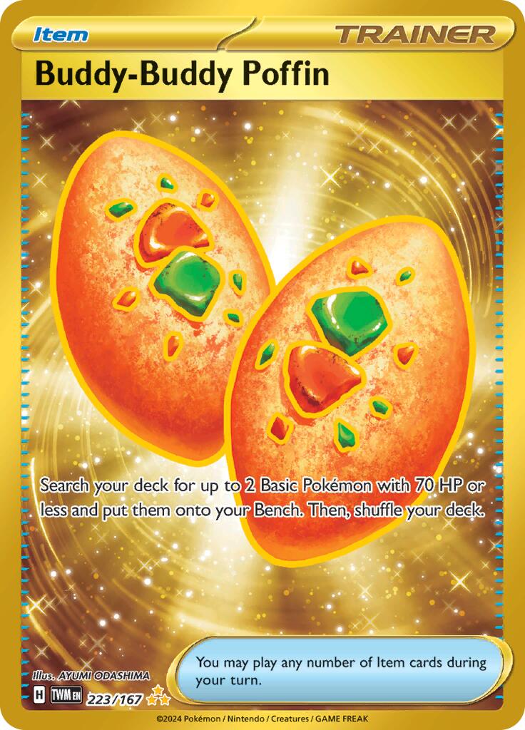 Buddy-Buddy Poffin (223/167) [Scarlet & Violet: Twilight Masquerade] - Pokémon - Card Brawlers | Quebec | Canada |