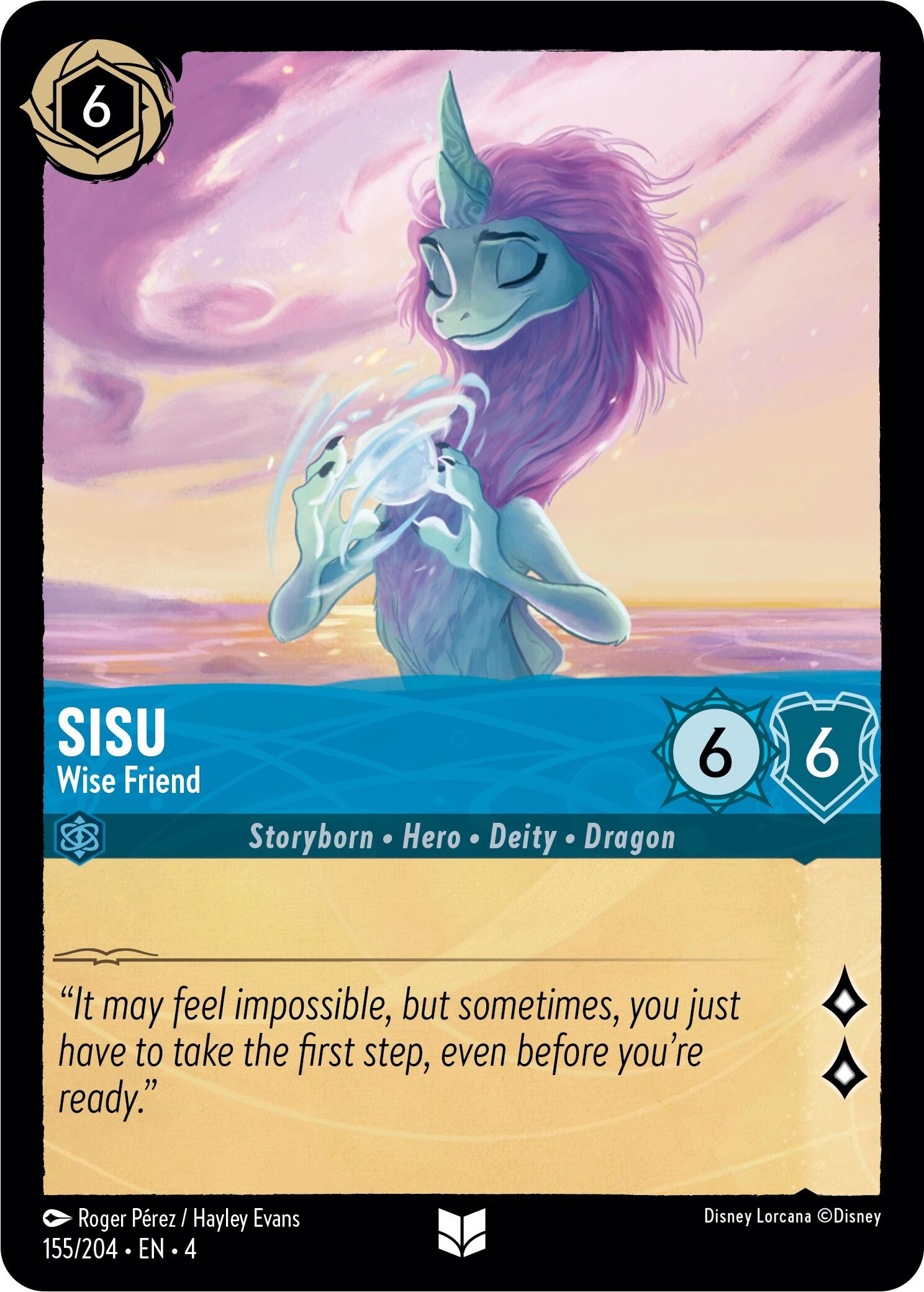 Sisu - Wise Friend (155/204) [Ursula's Return] - Disney - Card Brawlers | Quebec | Canada |