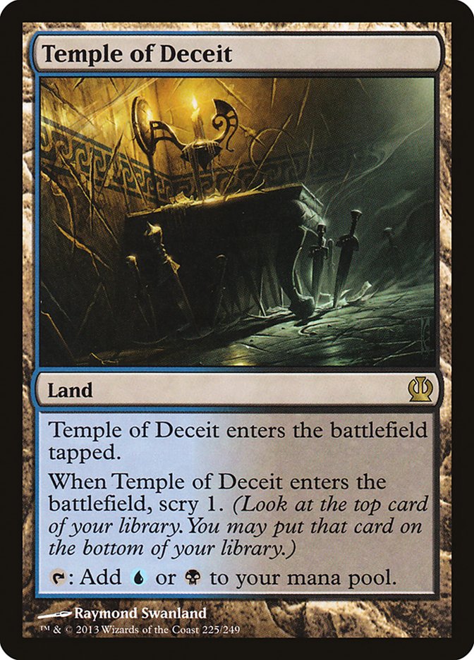 Temple of Deceit [Theros] - Magic: The Gathering - Card Brawlers | Quebec | Canada |